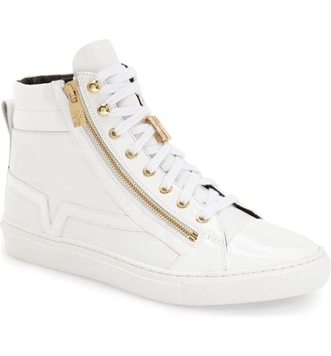 versace crew sneakers|high top versace sneakers men.